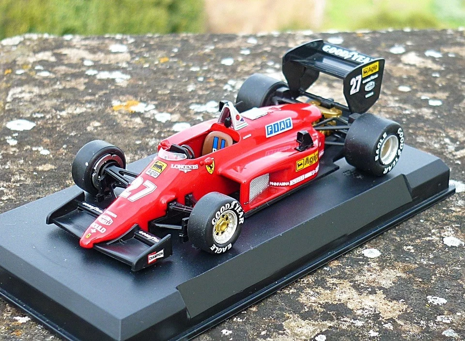 🔹🔹🔹 FERRARI 156-85 ALBORETO 1985 1:43 COLLEZIONE FERRARI F1 MODELLINO🔹🔹🔹 - Immagine 2 di 3