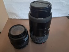 MINOLTA MAXXIMUM 35-70mm  75-300mm AF ZOOM LENS NMINT COND
