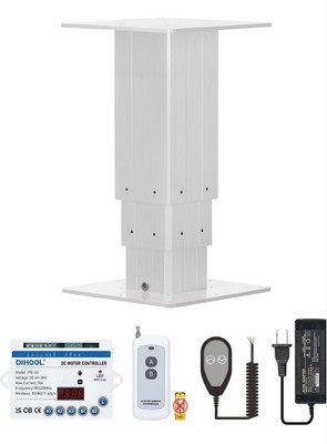 DIHOOL Electric Table Lift,176Lbs,14.17'' to 31.1'' Height Adjustable,Telescoping