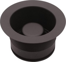 A2105-62 3-1/2" EZ-Mount Brass Kitchen Sink Waste Disposal Drain Flange and