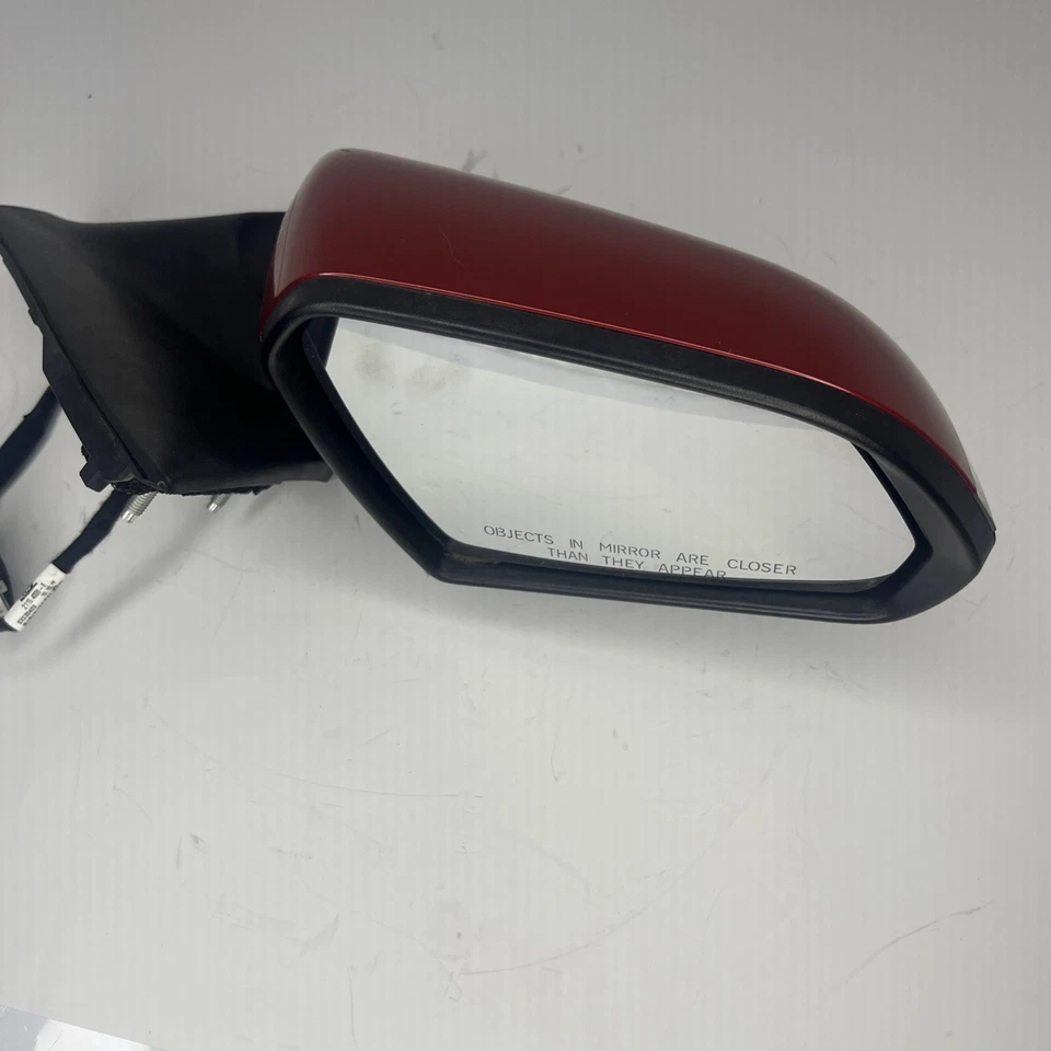 2017-20 Hyundai Elantra Passenger RH Side Power Door Mirror Red OEM 87620-F2000 - Imagem 2 de 4