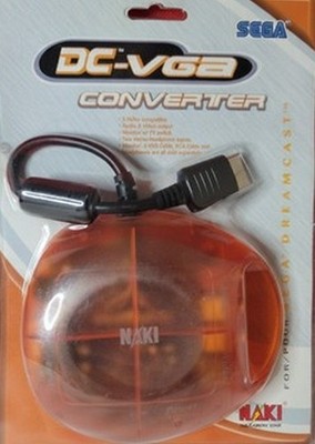 Naki DC-VGA Converter for SEGA DREAMCAST NOS BRAND NEW