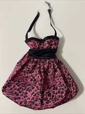 Barbie Fashionistas 2009 Wave 1 Wild Doll Dress Animal Print FLAW STRAPS CUT