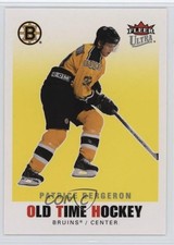 2007-08 Fleer Ultra Old Time Hockey Patrice Bergeron #OT28 1k9