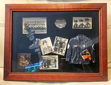 Police Shadow Box Display Frame with Photos, Badge & Memorabilia