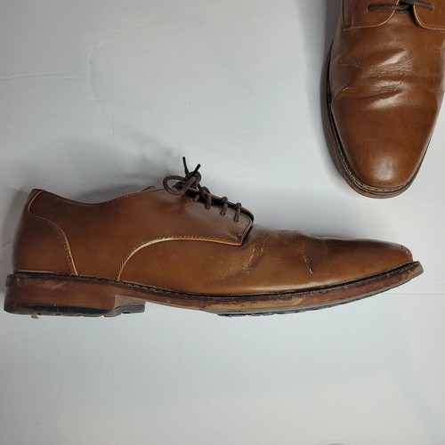 Van Heusen Garrett Mens Dress Shoes Lace Up Size 12M Brown - Picture 5 of 17