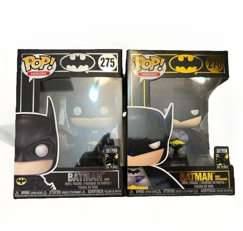 Funko Pop! Batman Lot Special Editions First Appearance And 1989 New VAULTED