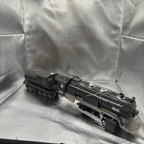 LIONEL PREWAR O-GAUGE 263E GUNMETAL LOCOMOTIVE WITH 263W WHISTLE TENDER - Picture 1 of 13