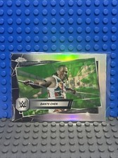 2025 Topps Chrome WWE Neon Green and Black Refractor #131 Dante Chen – NXT - NM