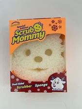 Scrub Daddy Scrub Mommy Special Edition Winter Dual Sided Sponge Reindeer