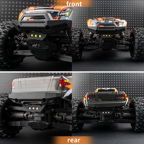 Kit de luces LED delanteras traseras piezas para Traxxas 1/16 Mini Maxx 2S - Imagen 11 de 11