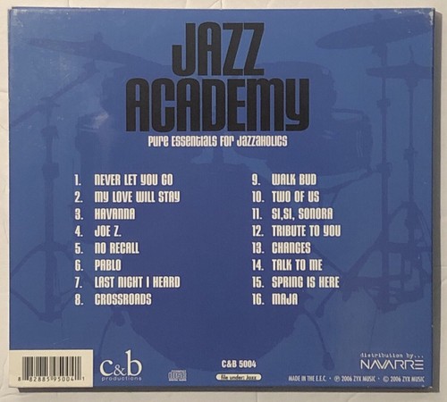 Jazz Academy (Pure Essentials for Jazzaholics) by Michael Brecker (CD, 2006) EU - Picture 5 of 5