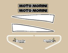 MOTO MORINI CORSARO COUNTRY II SERIE ADESIVI STICKERS