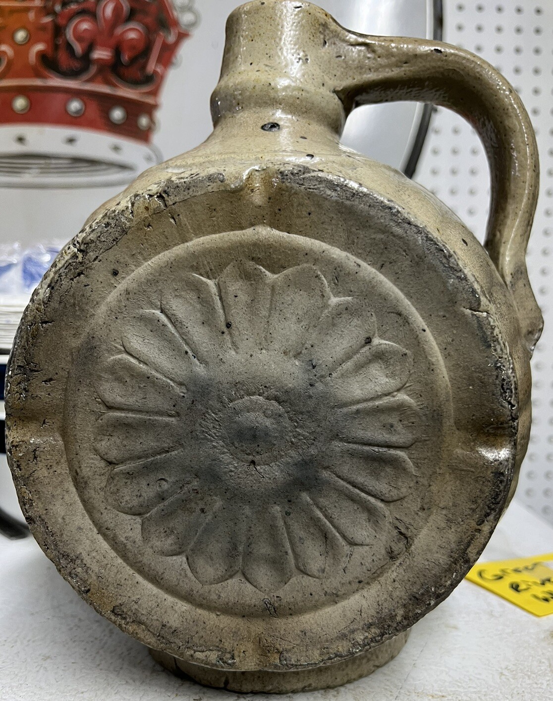 Vintage Green River Whiskey 1/2 gallon Canteen Stoneware Jug Owensboro Ky eBay