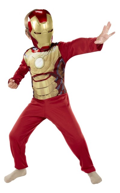 Marvel Avengers Iron Man 3 Costume Jumpsuit Only Boy Kids 4 6x For Sale Online Ebay