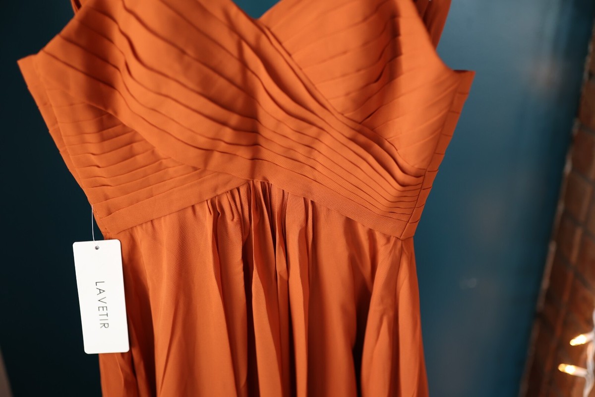 satin vs chiffon bridesmaid dresses Chiffon V-Neck Sleeveless Bridesmaid Dress| Plus Size main image 0