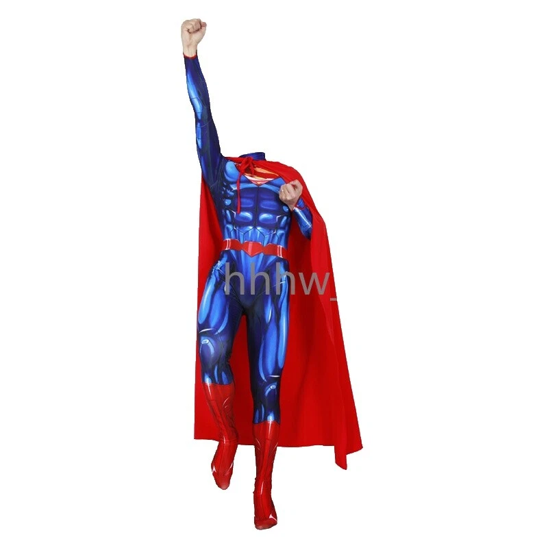 Superman Complete Outfit Unisex Costumes