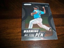 Sixto Sanchez 2020 Panini Prizm Warming in the Pen #WIP-3