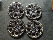 Set Of 4 Brand New 2010 2011 2012 Fusion Wheel Covers Hubcaps Chrome 7052