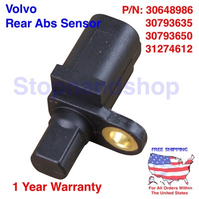 NEW ABS WHEEL SPEED BRAKE SENSOR FOR VOLVO C30 S40 S60 C70 V50 REAR LEFT / RIGHT
