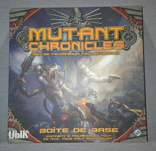 Jeu De Rôle Mutant Chronicles – Occasion – Voir Descriptif