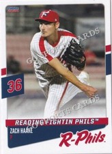 2024 Reading Fightin Phils Zach Haake RC Rookie Card Phillies Minor