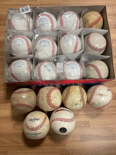 Rawlings Little League Competition Youth 14U Baseballs 9 New RLLB1 