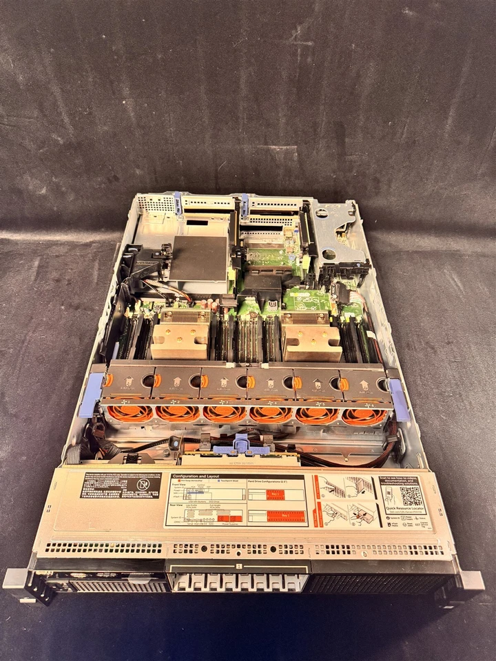 DELL POWEREDGE R730 8SFF 2x 6 CORE E5-2620V3 2.40GHz 48GB RAM H730 NO HDD - Image 4 of 4