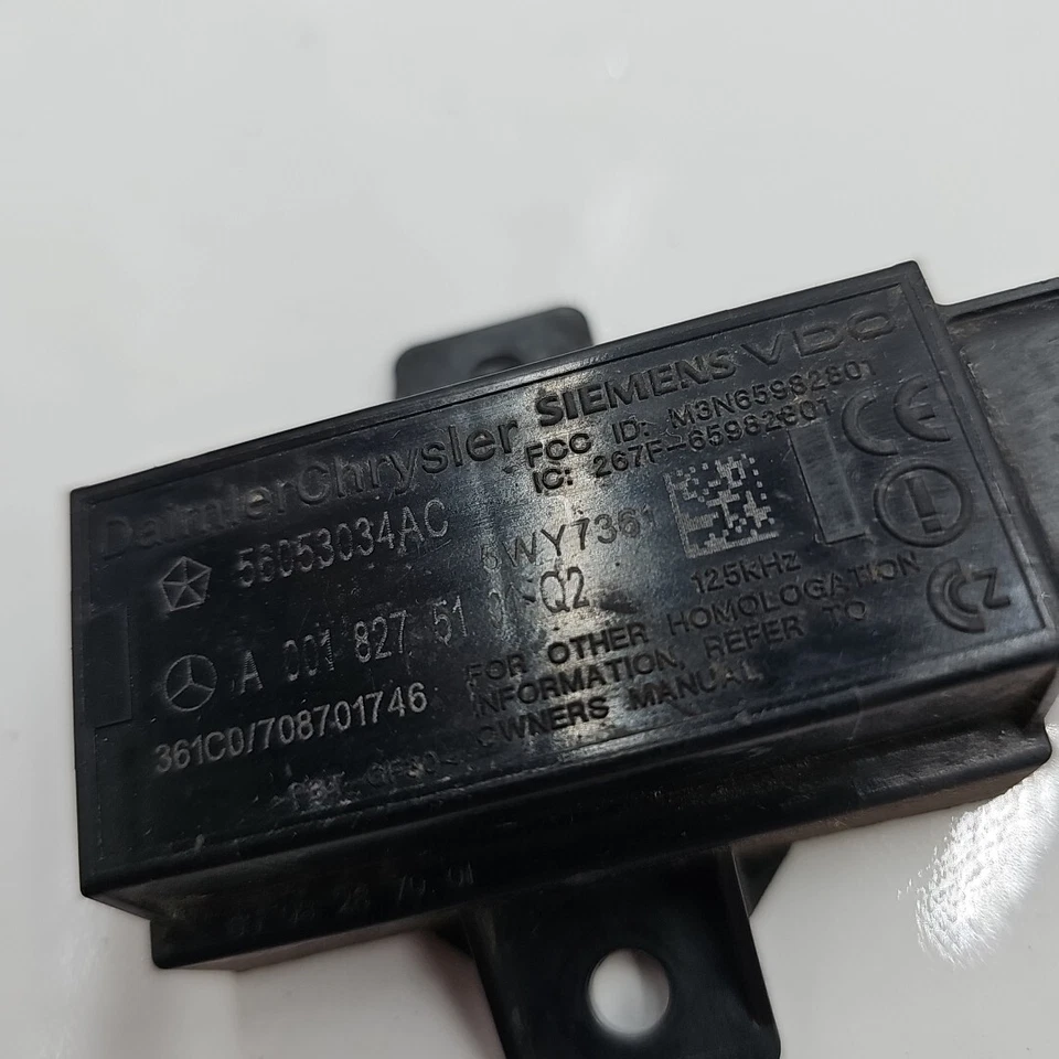 2006-2009 Chrysler Dodge Jeep OEM Tire Pressure Control Module 56053034AC 1L4 - Image 2 of 3