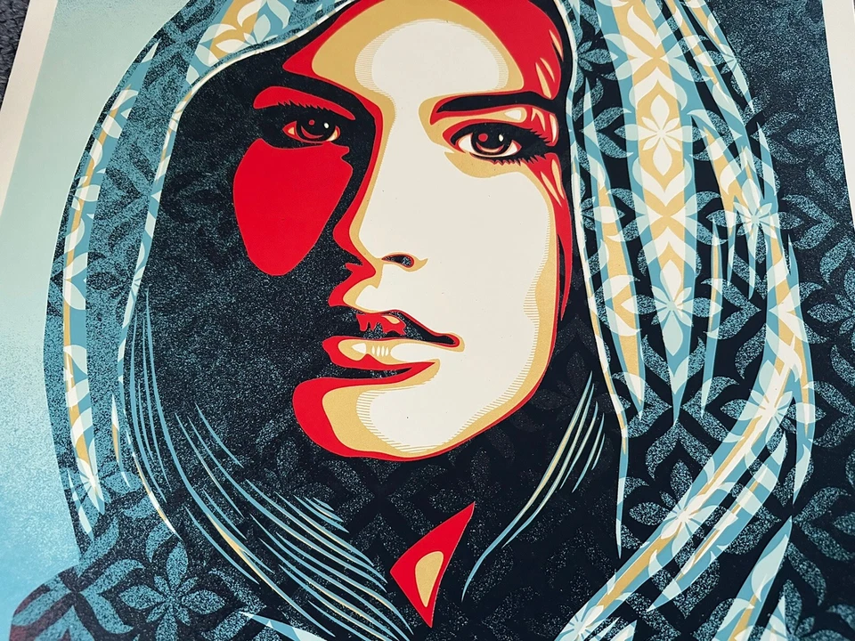 Shepard Fairey / Obey - Universal Dignity - Signed Numbered Screen Print IN HAND - image 4 of 4