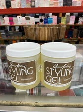 Lot Of 2 Queen Helene SUPER HOLD Styling Gel Level 9 All Day Maximum Hold 16oz