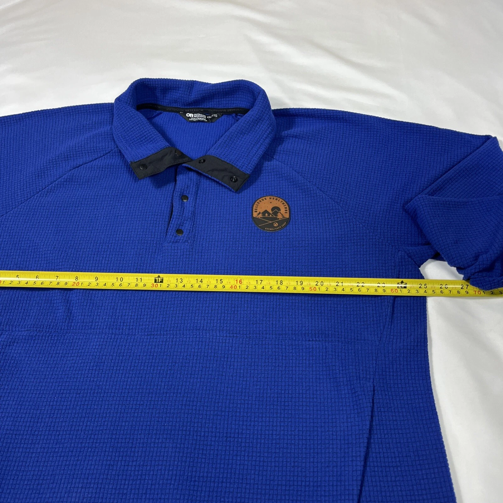 outdoor-research trail mix snap grid fleece sweater