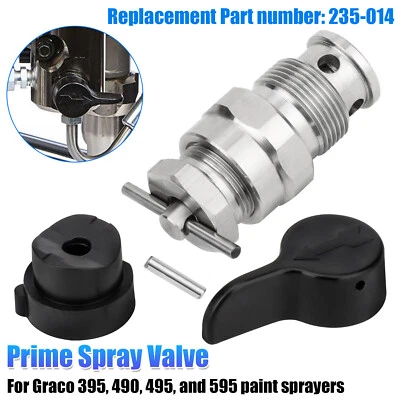 THESILICONVALLEY Airless Prime Spray Valve Drain For Graco 390 395 490 495 595 Aftermarket 235014