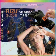 Fuzu Vibrating Powerful Massage Glove💋Waterproof Full Body Neck Hand Massager