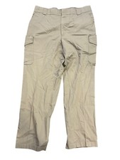 Blauer Mens Tactical Cargo Pants 37 Regular Beige Lightweight Durable Polyester