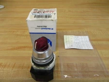 Allen Bradley 800T-16HX2KB6 Selector Switch 800T16HX2KB6 W/800T-N297R Knob