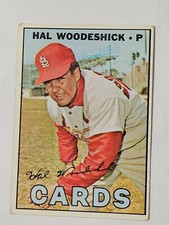 1967 Topps #324 Hal Woodeshick St. Louis Cardinals EXCELLENT Actual card scanned