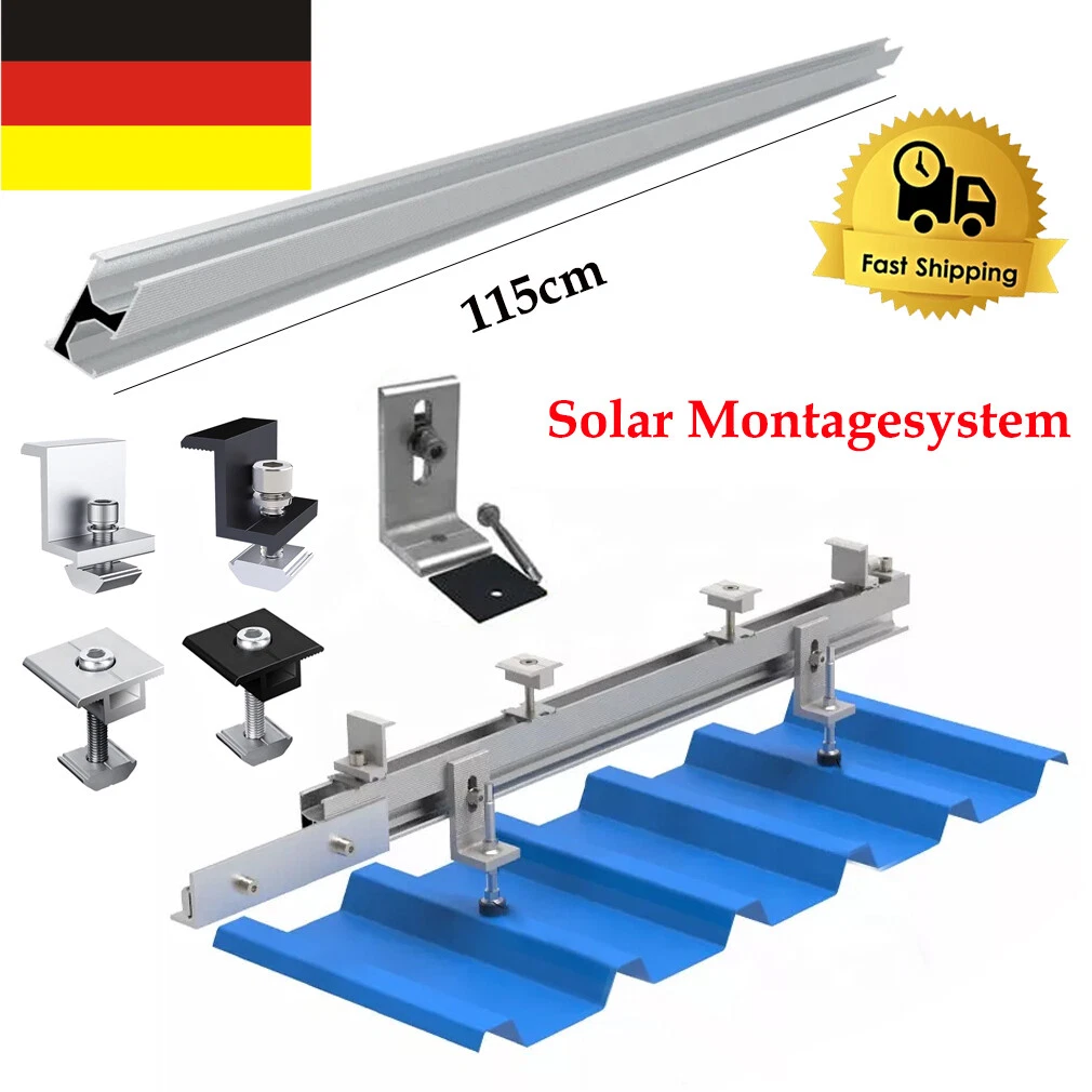 NuaSol Elevazione Montaggio modulo solare Balcone Centrale elettrica Tetto piano