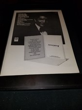 Sergio Franchi Within Me Rare Original Promo Poster Ad Framed!
