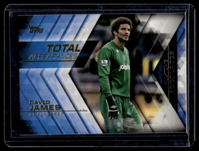 2015 Topps Premier Gold All Time Accolades Total Appearances David James