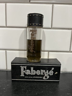 Fabergé Aphrodesia After Shave Shower Splash for Men 4 FL OZ with Box