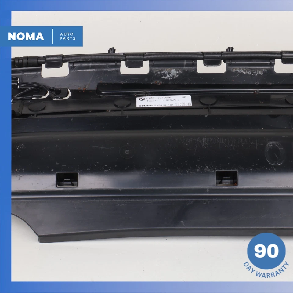 2013 宝马 ActiveHybrid 5 后保险杠中心支架支撑支架原始设备制造商 — 第 4/4 张图片