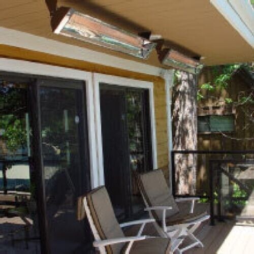 Infratech Patio Heater Electric Dual Element WD-5024-SS 39u0026#034; 240V 5000W  WD Series | eBay