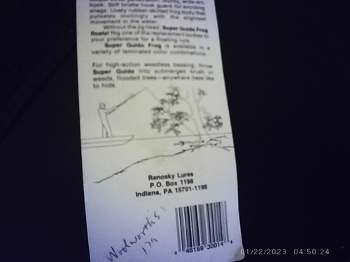 Renosky Super Guido Frog NOS Jig 3/8 oz - Foto 3 di 3