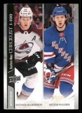 2020-21 Upper Deck #199 Nathan MacKinnon/Artemi Panarin CL