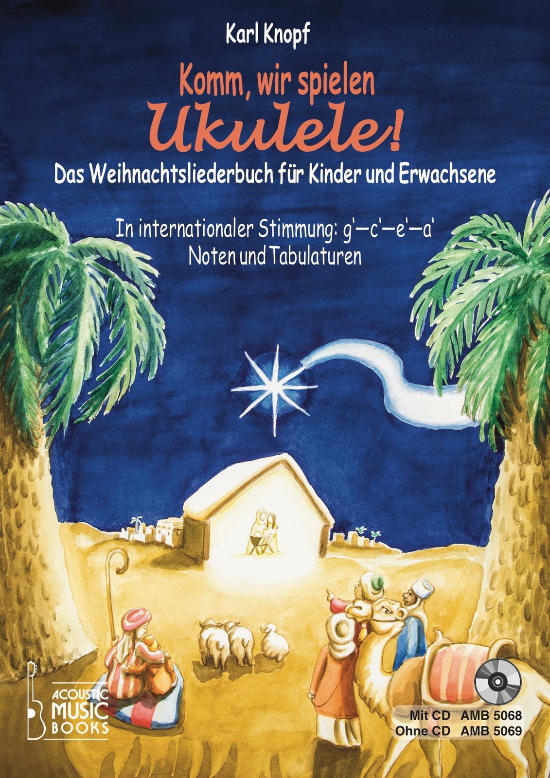 Thumbnail - Komm, Wir Spielen Ukulele Das Weihnachtsalbum Für Kinder Und