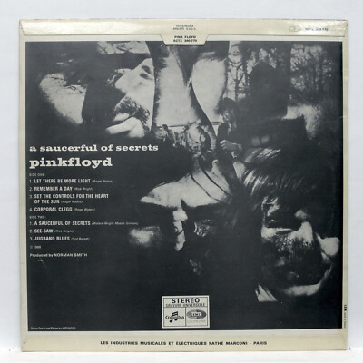 PINK FLOYD ⸺ a saucerful of secrets ⸺ EMI / COLUMBIA SCTX 340770