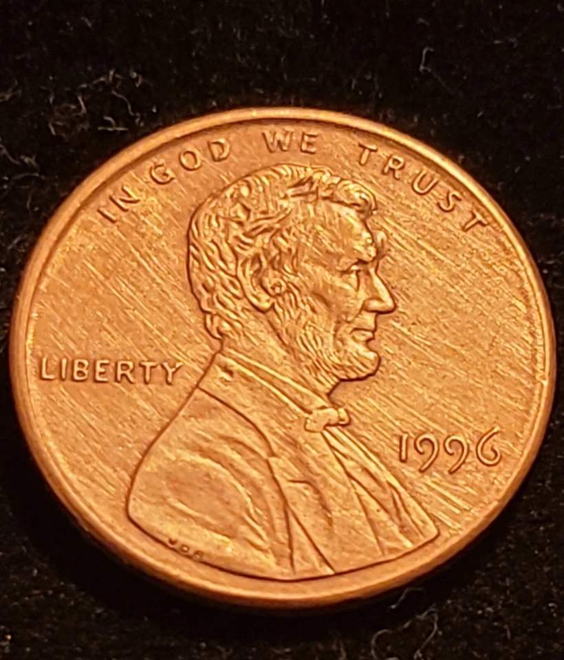 1996 Lincoln Memorial Penny Error DDO Error Lincoln Head - Image 2 of 4