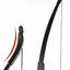Arc Recurve Takedown 57" 30-40lb – Droitier/gaucher, Set Complet Chasse/cible