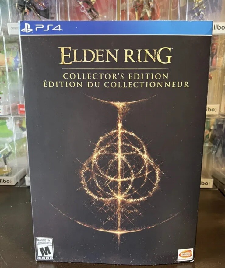 Elden Ring Collectors Edition Sony PS4 PlayStation 4, OUTER